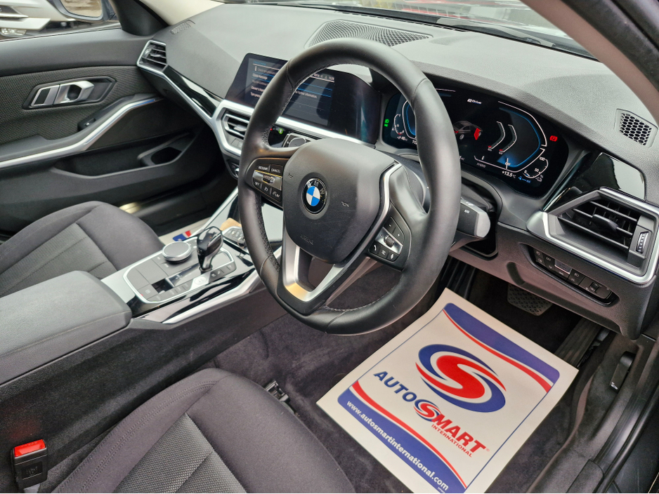 2020 BMW 3 Series 330E SE PRO 288BHP AUTOMATIC *PETROL PLUG IN HYBRID* NCT 10/27 FINANCE AVAILABLE @ €90 PER WEEK ON SCREEN BMW SERVICE HISTORY/ TOUCH SCREEN MEDIA/ REVERSE CAMERA/ iDRIVE/ BLUETOOTH/ HISTORY CHECKED €19,950