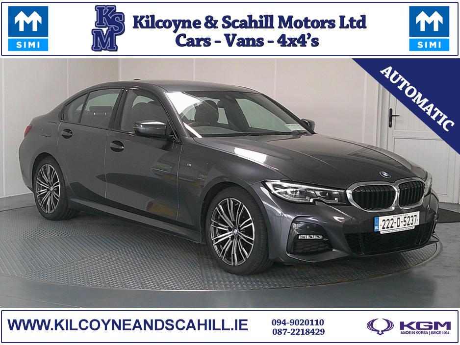 2022 BMW 3 Series D M SPORT 3SMG 4DR AUTO €38,950