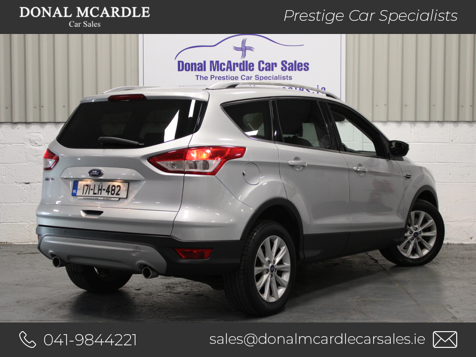 2017 Ford Kuga TITANIUM 2.0 TD 120 S6 M6 F 5DR FWD €14,950