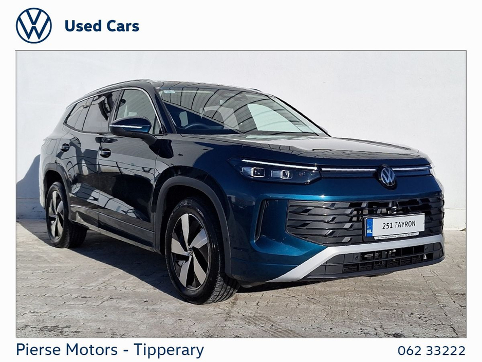 2025 Volkswagen Tayron Tayron Match Tsi Phev S-A Match TSi 204 eHybrid PHEV 19.7 kWh DSG Auto Start/Stop €51,950