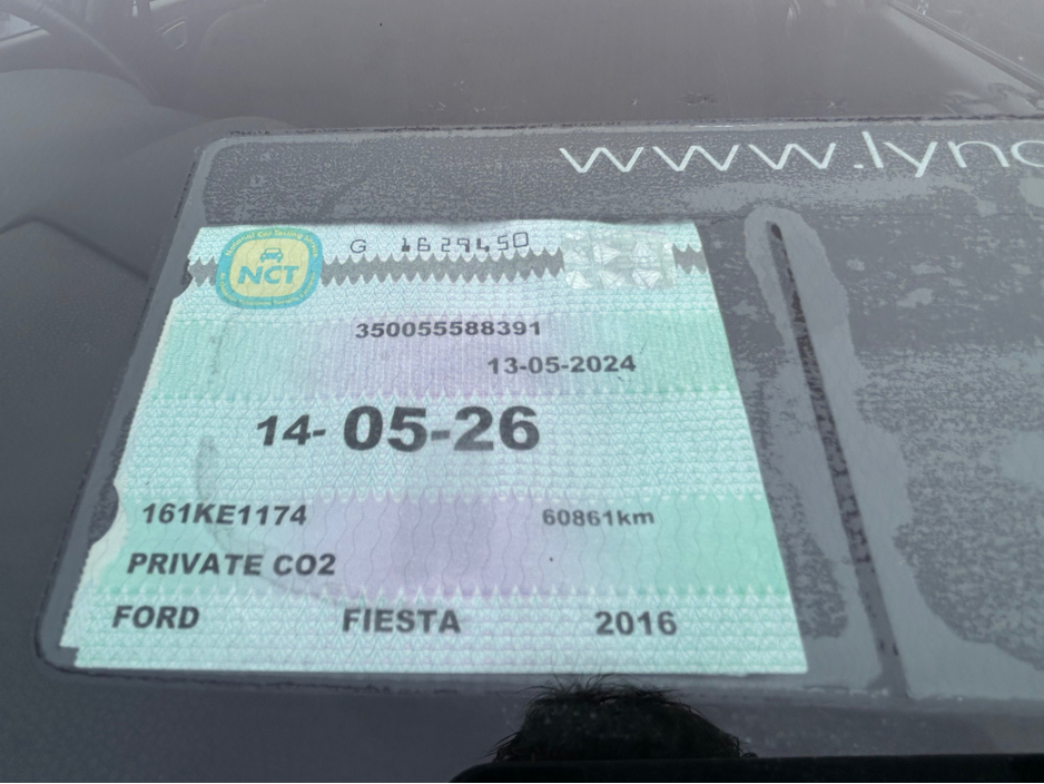 2016 Ford Fiesta MCA TITANIUM 1.25 60PS M5 5 5DR 4DR €10,995