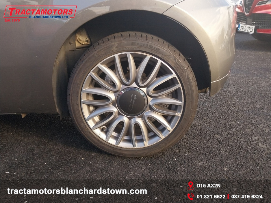 2020 Fiat 500 1.2 69BHP MIRROR TOP SPEC 3DR €12,499