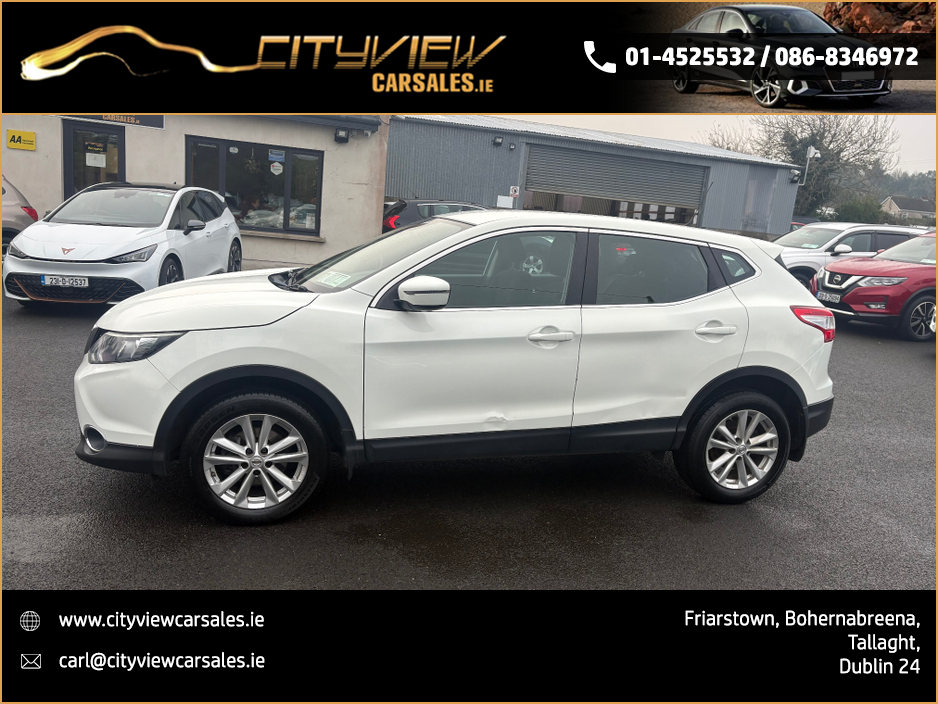 2015 Nissan Qashqai 1.2 PET SV E6 4DR €9,450