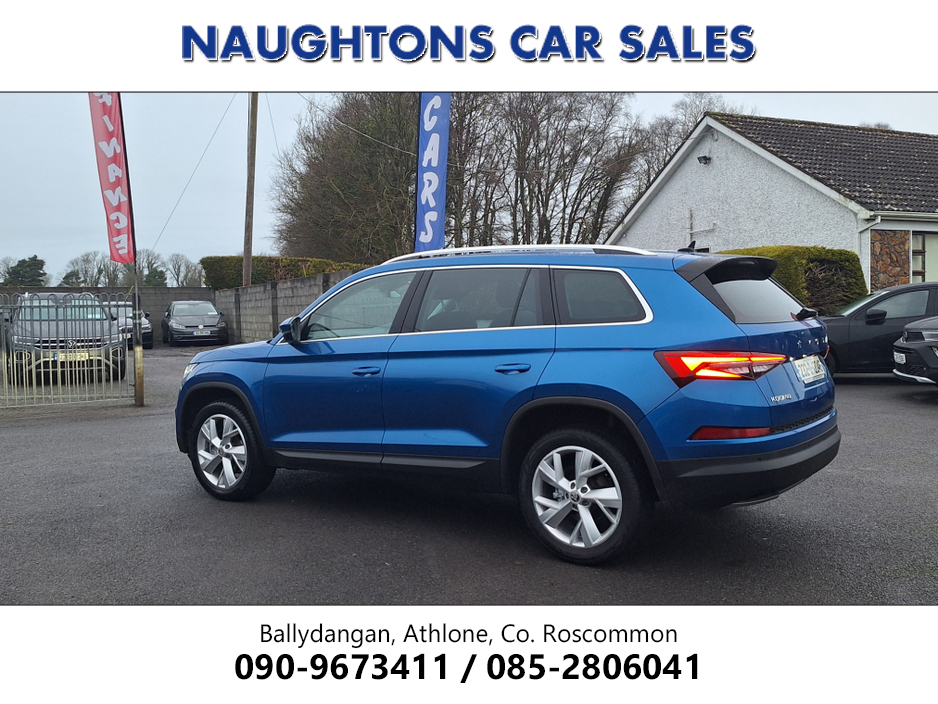 2023 Skoda Kodiaq 7S STYLE 2.0 TDI *High Spec/Black Leather/Heated Seats/Keyless Entry/Camera/Ambient Lighting* €43,950