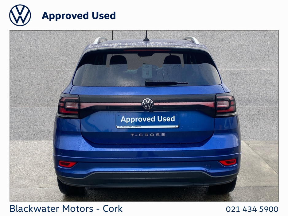2023 Volkswagen T-Cross 1.0TSI 110BHP R-LINE WITH ADVANCED LED HEADLIGHTS €26,995
