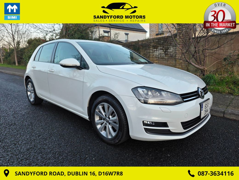 2015 Volkswagen Golf 1.2TSI Auto €12,950