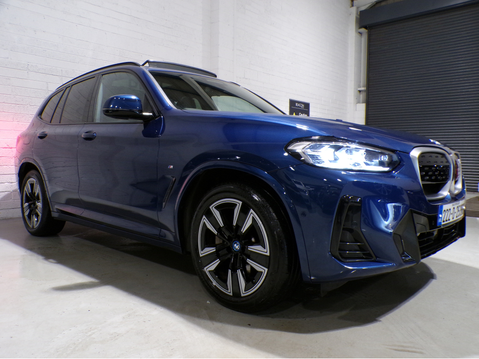 2022 BMW iX3 *222*18,000 MILES*BMW IX3 M-SPORT 210KW 80KWH EV AUTOMATIC**FULL SERVICE HISTORY*FULL BATTERY HEALTH CERTIFICATE*M-SPORT PACK*2 CHARGER*1 OWNER*FANTASTIC CONDITION SPEC Bluetooth,Apple car-play, €37,900