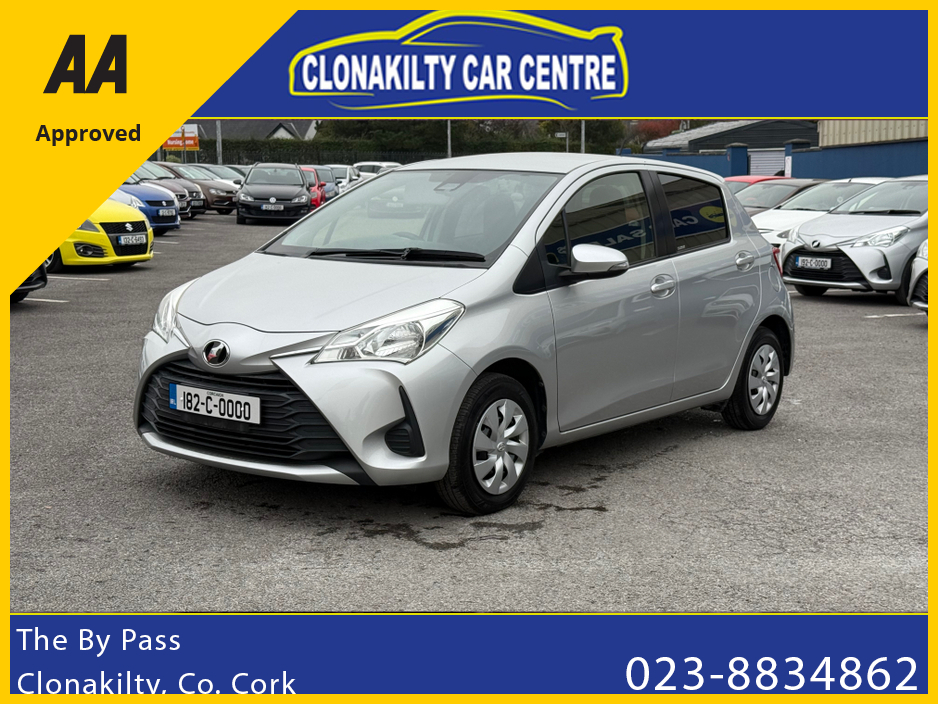 2018 Toyota Vitz Toyota Vitz / Yaris 990cc Petrol Automatic €12,950