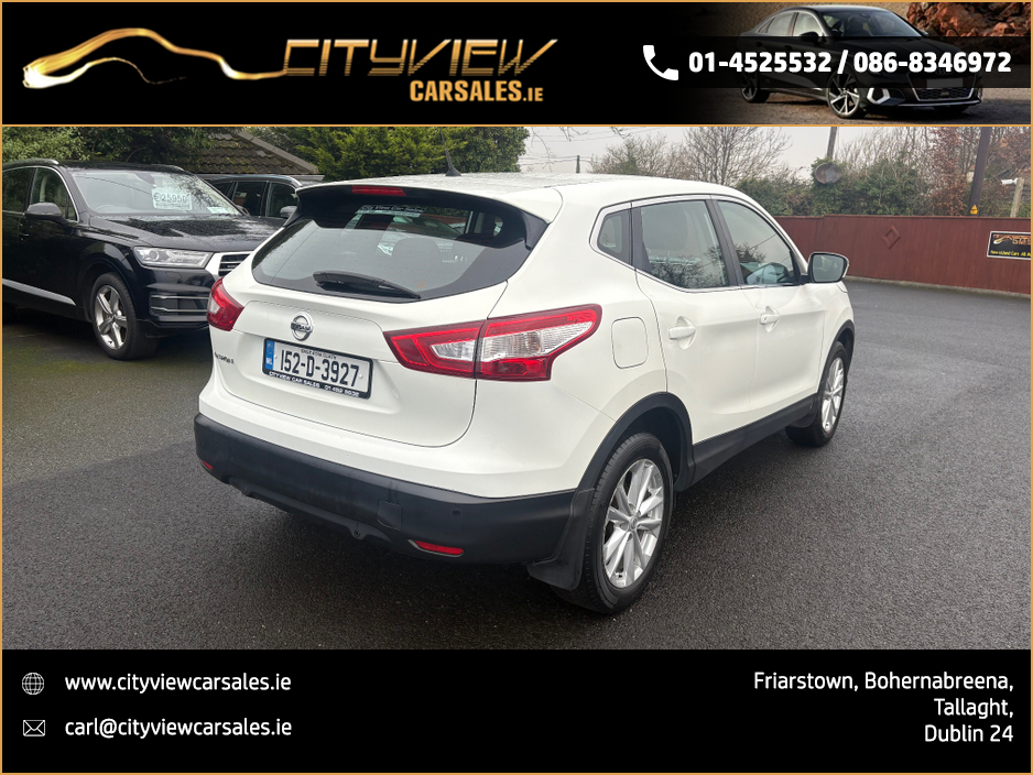2015 Nissan Qashqai 1.2 PET SV E6 4DR €9,450