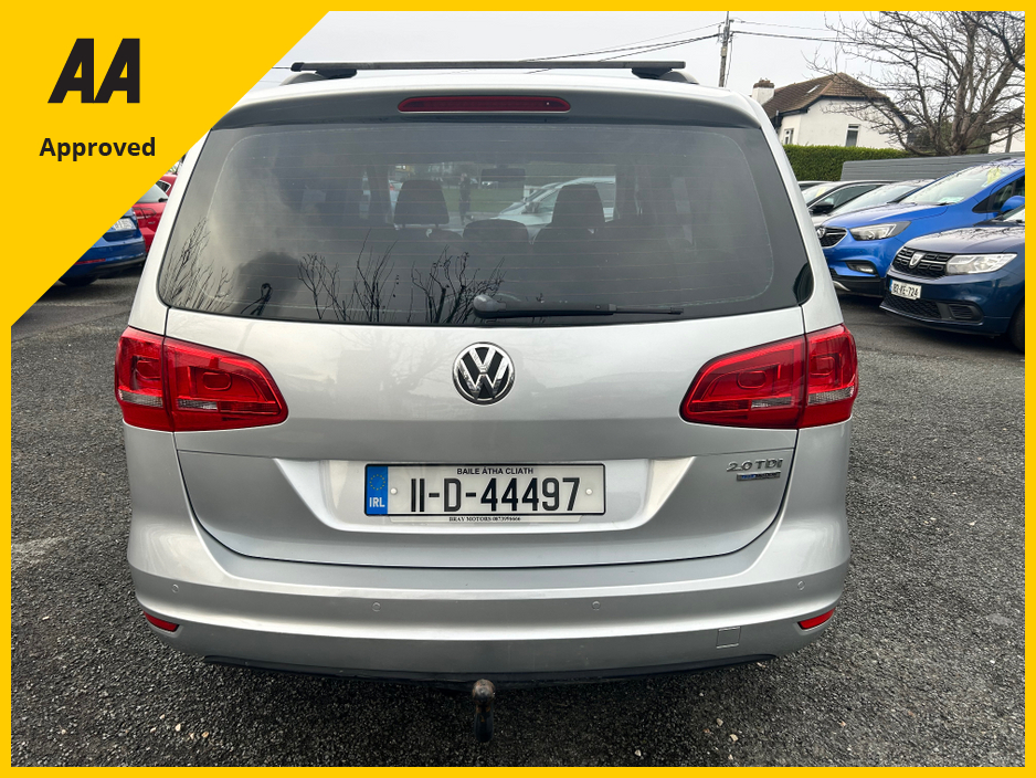 2011 Volkswagen Sharan 2011 VW SHARAN 7 SEATER 2.0TDI CL NEW NCT €8,950