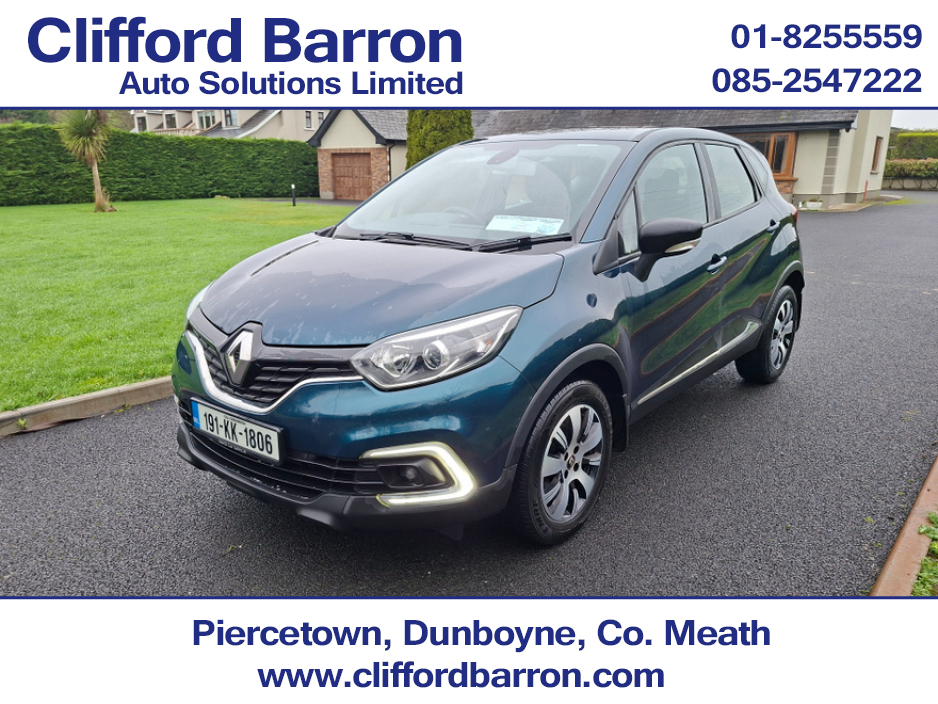 2019 Renault Captur PLAY DCI 90 MY18 5DR €14,950