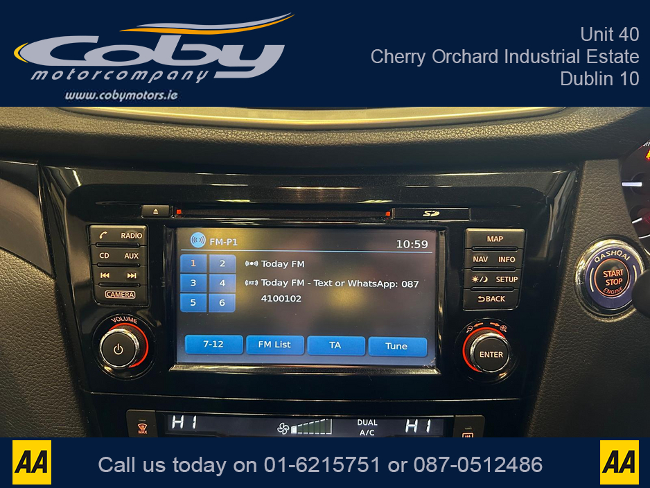 2017 Nissan Qashqai 1.5 Top Spec SV PREMIUM '17 5DR. NCT,Full Leather, Alloy Wheels, MFSW, Full Electrics, Reverse Cam,Parking Sensors, Cruise Control, Dual Climate Control, Sat Nav, Heated Seats, Luggage Cover and m €15,950