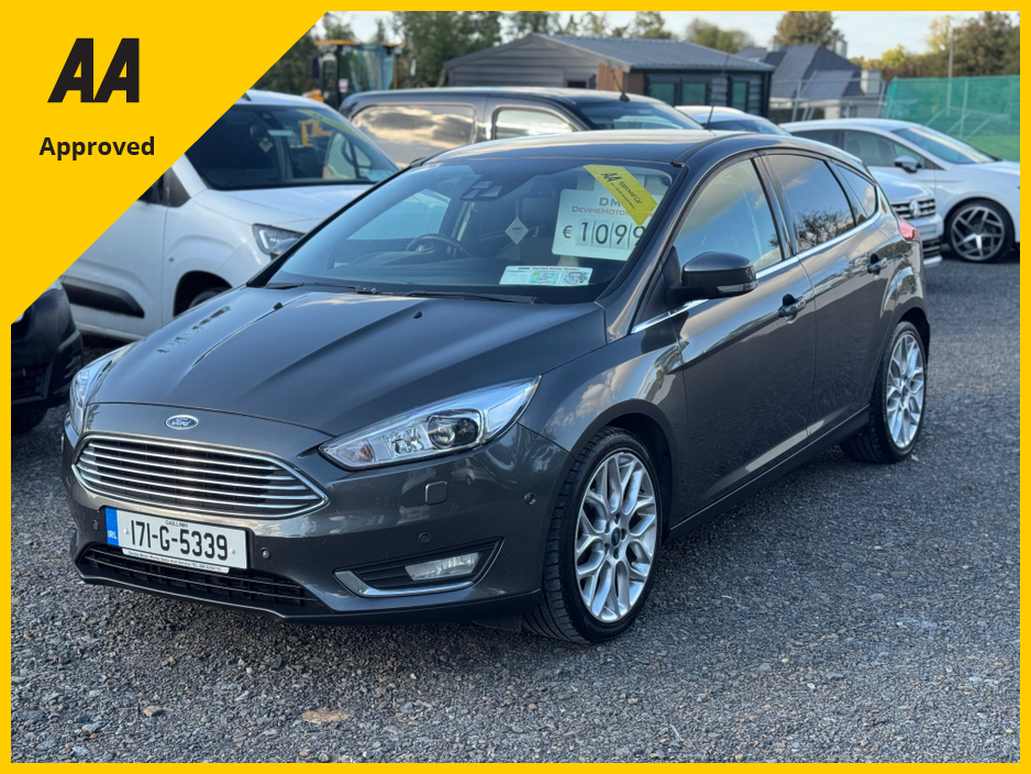 2017 Ford Focus 1.5 TDCI TITANIUM S/S 12 120 5DR 120PS €10,995