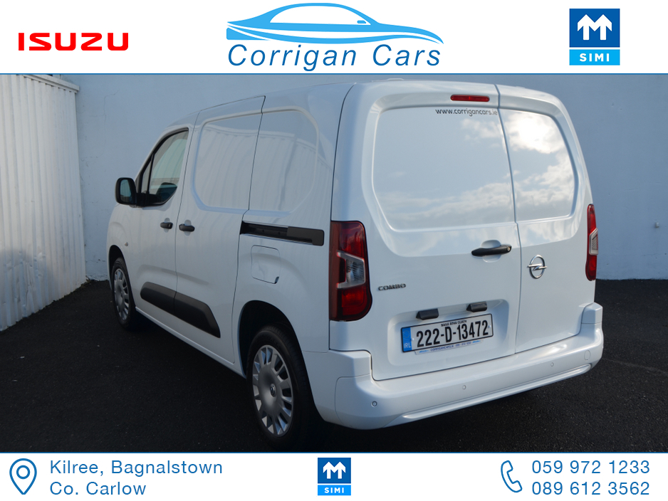 2022 Opel Combo HIGH SPEC 3 SEATS SPORT-PRICE EXCLS VAT €13,004
