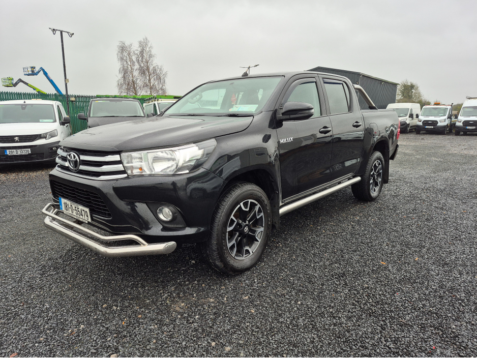 2018 Toyota Hilux 2.4 D-4D ACTIVE DC 4WD 14 148HP 4DR €21,950