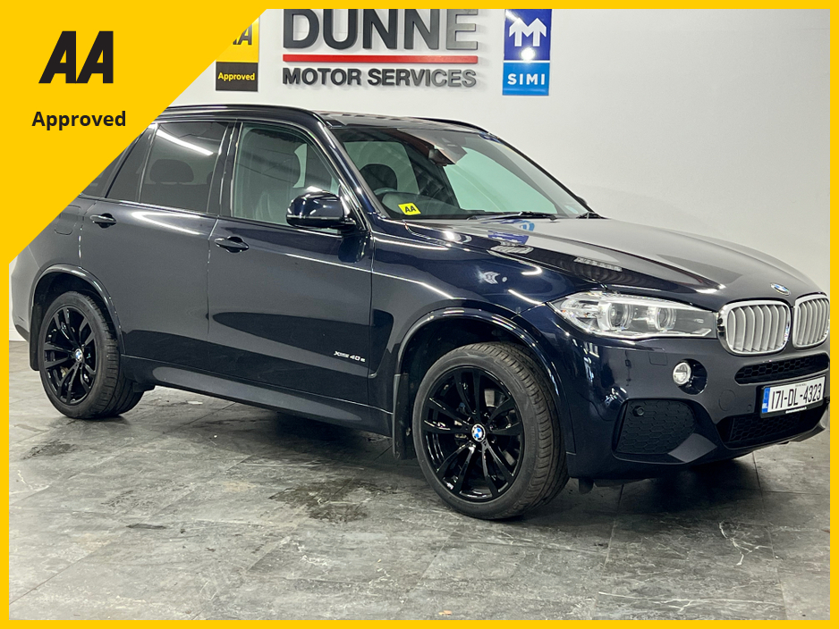 2017 BMW X5 **M SPORT**X DRIVE**40E HYBRID**AUTO*BLACK ALLOY*SAT NAV*GREAT SPEC*TWO KEYS*NCT*12 MONTH WARRANTY*FINANCE AVAILABLE €28,949