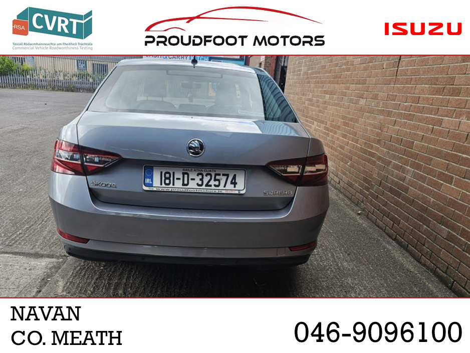 2018 Skoda Superb AMBITION 1.6 TDI 120BHP €15,950