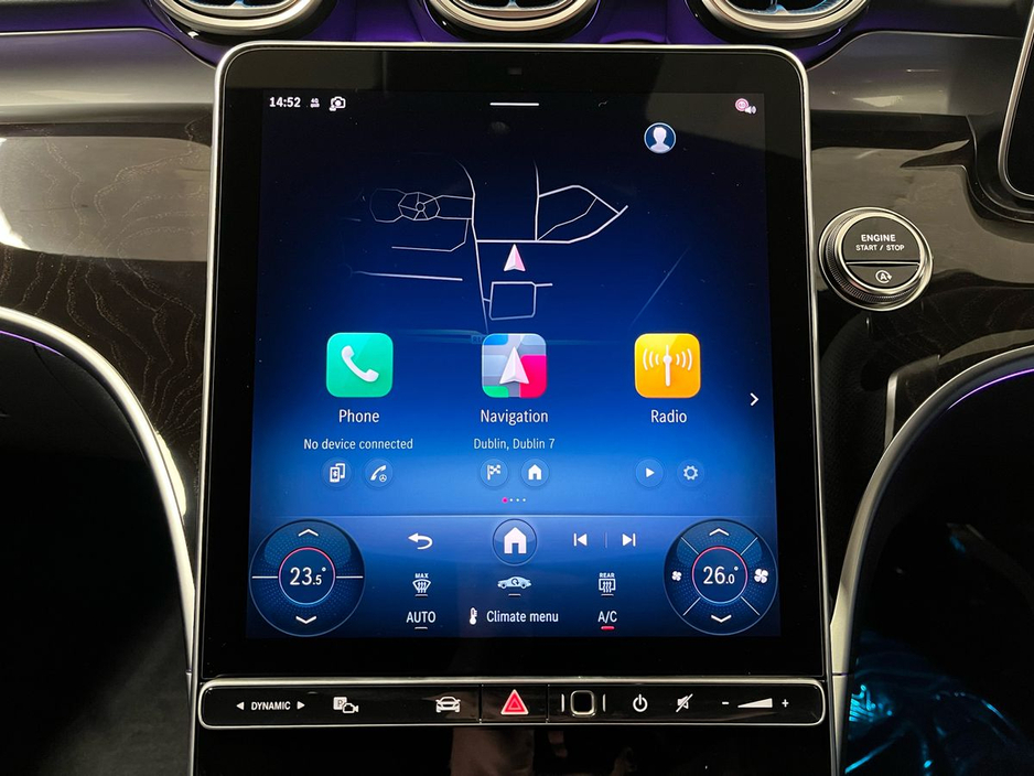 2026 Mercedes-Benz C Class 200d AMG - 18 Inch Alloys - Reversing Camera - Ambient Lighting - Sat Nav - Climate Control - Electric Heated Memory Seats - Keyless Start - Apple CarPlay/Android Auto €65,184