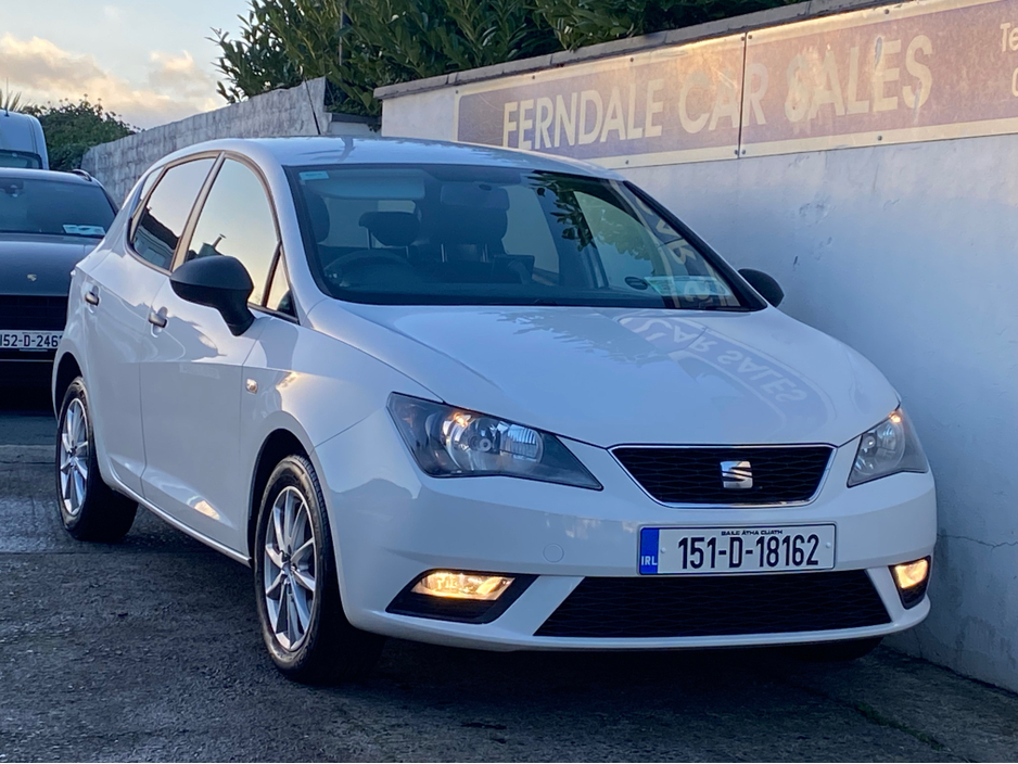 2015 SEAT Ibiza 1.2 70HP SE 5Dr Tax 5/26 Nct 8/26 Ideal First Car €7,945