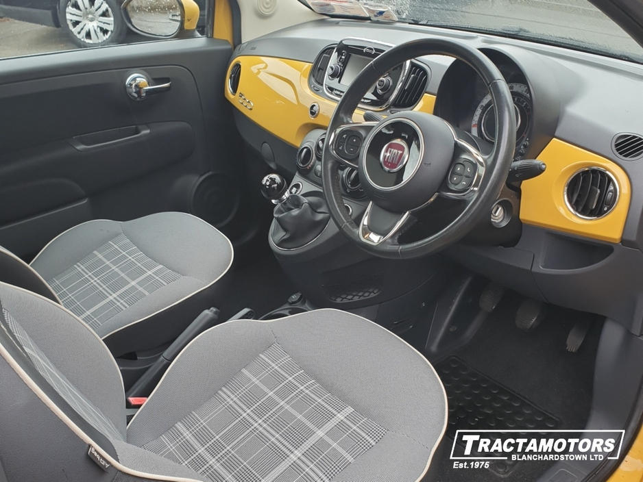 2016 Fiat 500 1.2 LOUNGE 69BHP 3DR €8,699