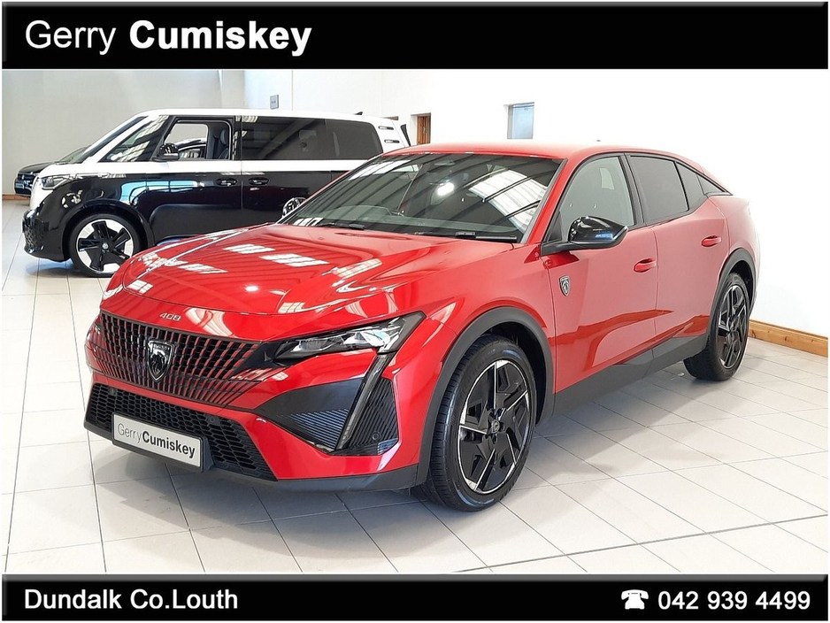2023 Peugeot 408 GT | Elec Tailgate | 19"Alloys | Camera | Half Leather | Sat Nav €26,850