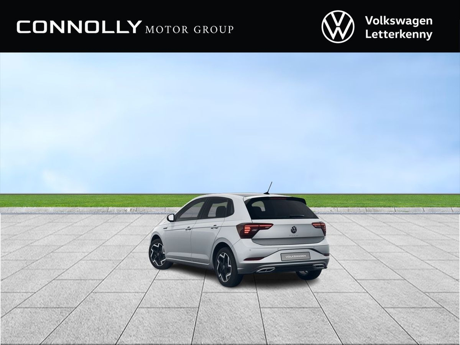 2026 Volkswagen Polo 1.0 TSI 95HP R-Line 75 Auto FRom € €33,961