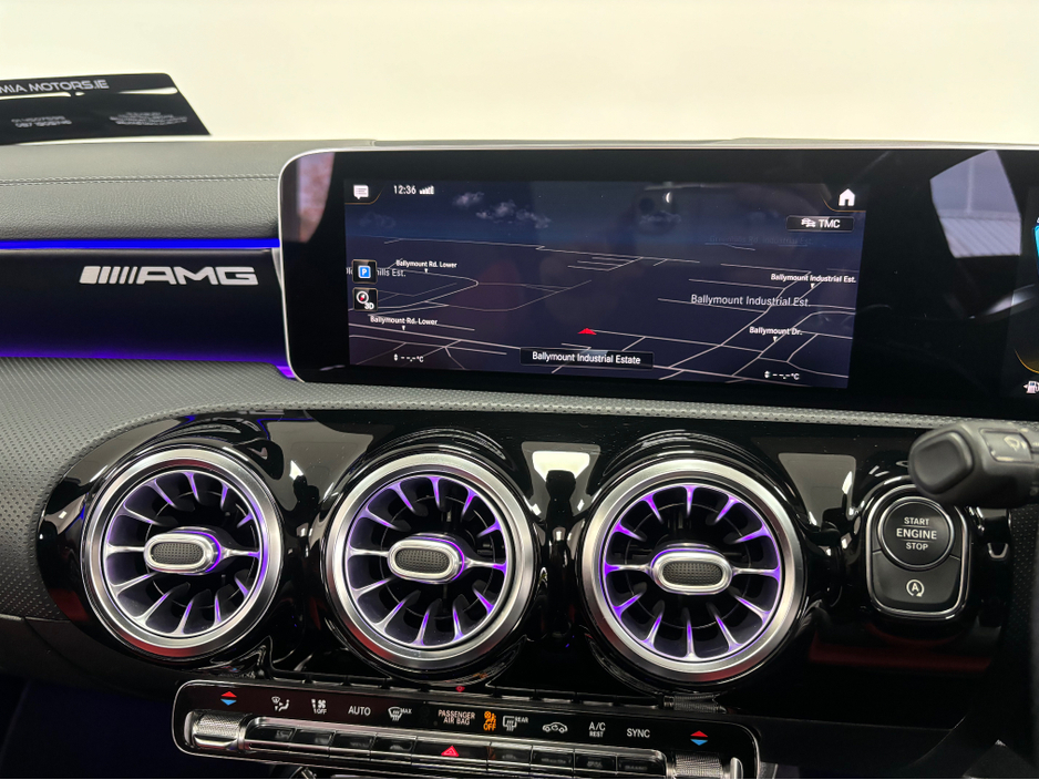 2019 Mercedes-Benz AMG MERCEDES BENZ  A35 4MATIC PREMIUM PLUS AUTO*EVERY OPTIONAL EXTRA*PANORAMIC TILT AND SLIDE SUNROOF*HEATED SEATS, MASSAGE SEATS, ELECTRIC MEMORY ADJUSTABLE DRIVER & PASSENGER CHAIR*PARK ASSIST 360 CAM* €39,950