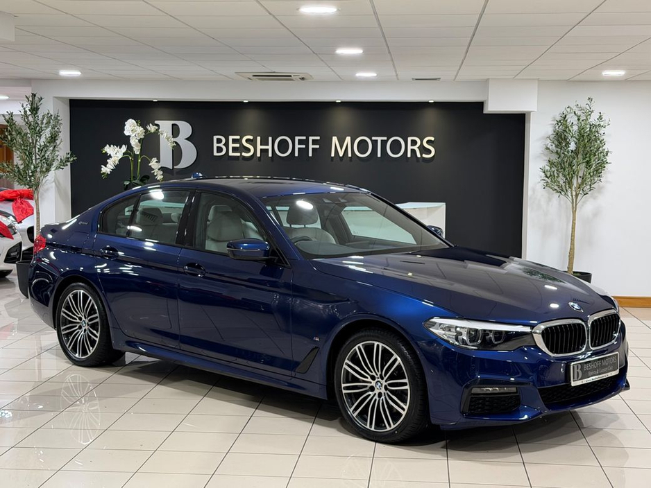 2018 BMW 5 Series 530e M-SPORT=LOW MILES//IVORY INTERIOR//182 D REG=JUST SERVICED=TAILORED FINANCE PACKAGES AVAILABLE=TRADE IN'S WELCOME €24,995
