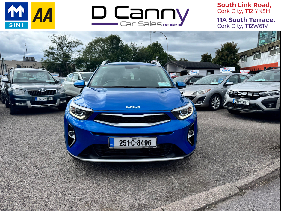 2025 Kia Stonic 1.0 K2 Petrol manual Kia Warranty Till January 2032 €23,995