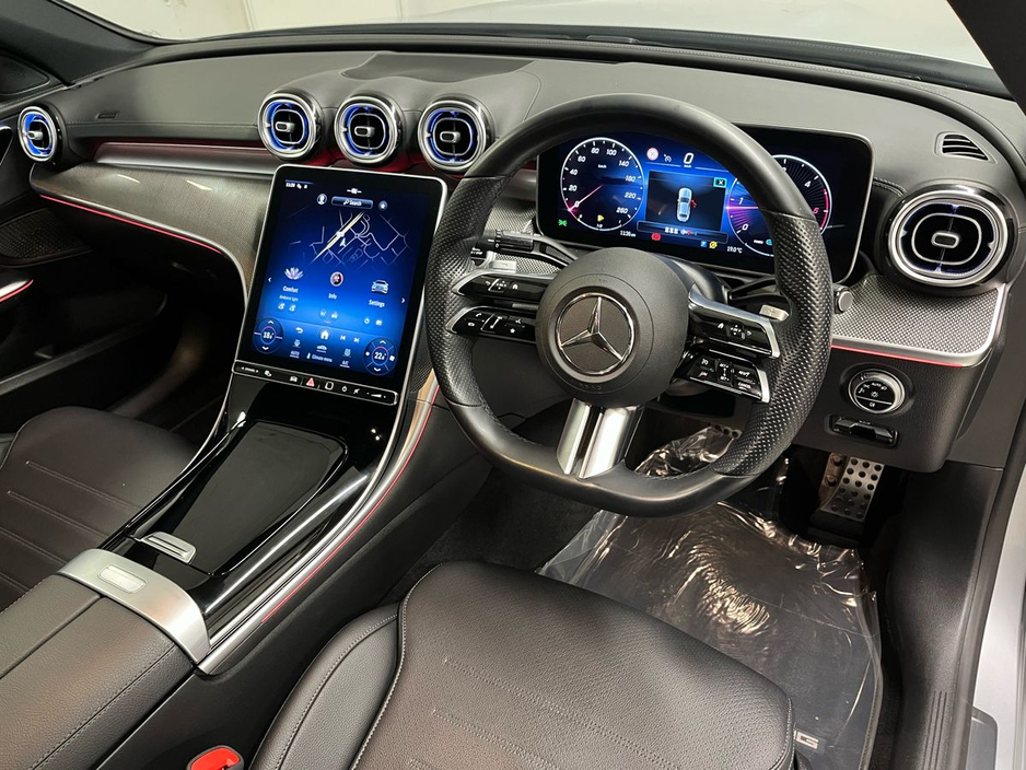2023 Mercedes-Benz C Class 200d AMG - 18 Inch Alloys - Reversing Camera - Ambient Lighting - Sat Nav - Climate Control - Heated Seats - Keyless Start - Apple CarPlay/Android Auto - €52,950 or €53,900 with Supaguard Vehicle Prot €52,950