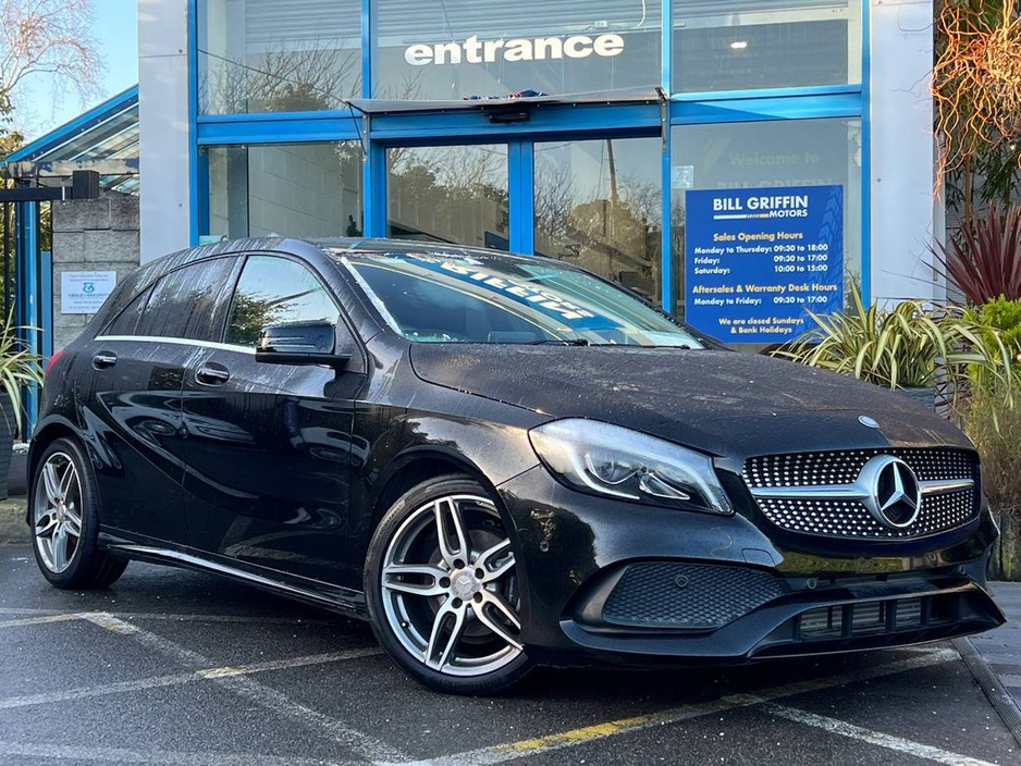 2016 Mercedes-Benz A Class A180 AMG-LINE 1.6 AUTO // FULL SERVICE HISTORY // VERY LOW MILEAGE // LEATHER/ALCANTARA AMG HEATED SEATS €18,900
