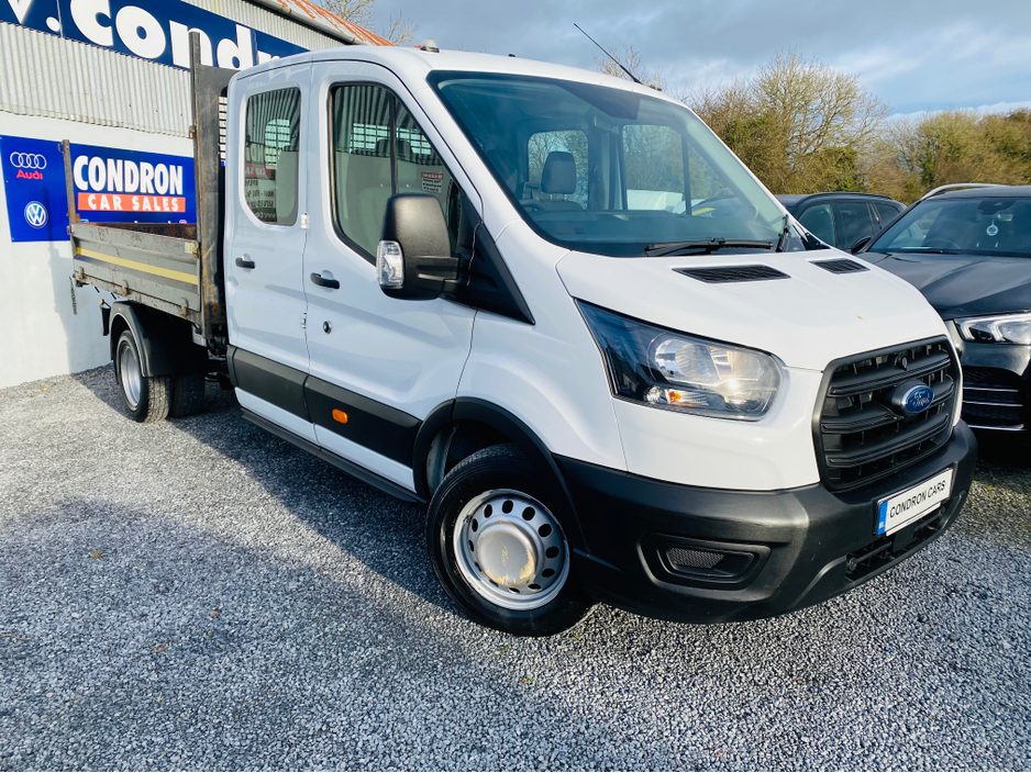 2021 Ford Transit 2.0TDCI 350 DOUBLE CAB 7 SEATER TIPPER  ( 2021 REG ) €31,800