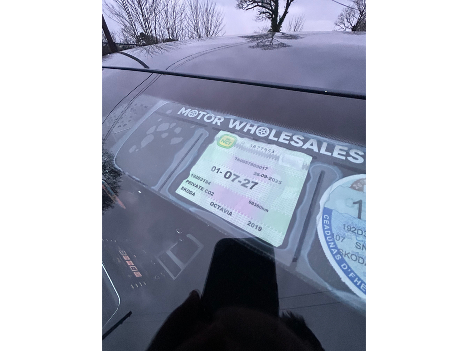 2019 Skoda Octavia  €14,850