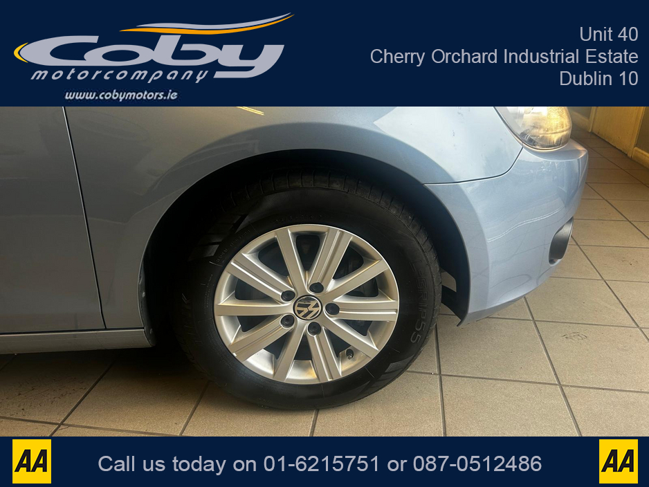 2012 Volkswagen Golf 1.2 5DR AUTO. NCT, Alloy Wheels, Air Conditioning, Irish Radio, Auto Lights/Wipers, Folding Rear Seats, Bluetooth, Full Electrics, FSH, & more. €8,450