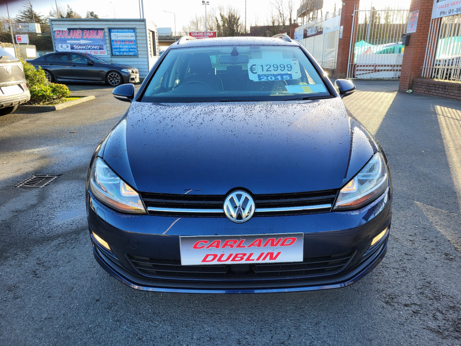 2015 Volkswagen Golf (2yr warranty) 1.2 petrol Auto estate 76308 €12,999