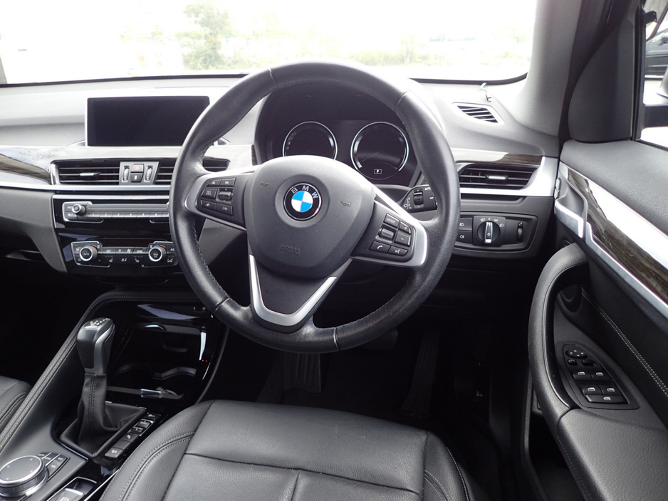 2019 BMW X1 2.0 DIESEL 18D XDRIVE SPORT PLUS AWD AUTOMATIC // HEAD-UP DISPLAY // BLACK SAPPHIRE METALLIC // FULL ELECTRIC HEATED LEATHER // PRO WIDE SCREEN SATNAV // UPGRADED SPORT ALLOYS // STUNNING JEEP €25,950