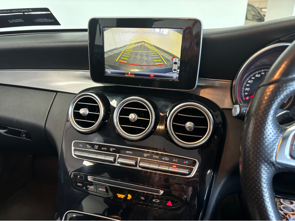 2016 Mercedes-Benz C Class MERCEDES BENZ C CLASS AMG LINE PREMIUM 4DR AUTO*PANORAMIC SUNROOF*HEATED BLACK LEATHER ELECTRIC MEMORY ADJUSTABLE SEATS*REVERSE CAMERA*ELECTRIC TAILGATE*KEYLESS ENTRY & START*FINANCE AVAILABLE* €18,950