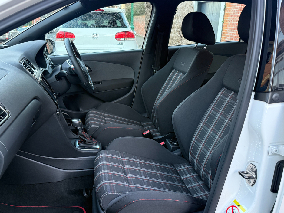 2012 Volkswagen Polo GTI, 1.4 Twin Charged Automatic, Only 37kms! New Nct 12/2026, Immaculate Condition, Tartan Seats, Apple Car Play, Android Auto, Reversing Camera, Flat Bottom Wheel, A/C, Service & Warranty Included, €11,950