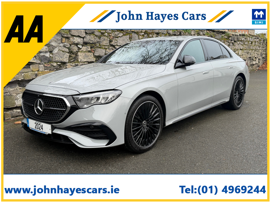 2024 Mercedes-Benz E Class STUNNING LOOKING URBAN EDITION HYBRID PHEV//STUNNING IN ALPINE GREY//VERY LOW MILEAGE//SIMI AND AA DEALER €68,950