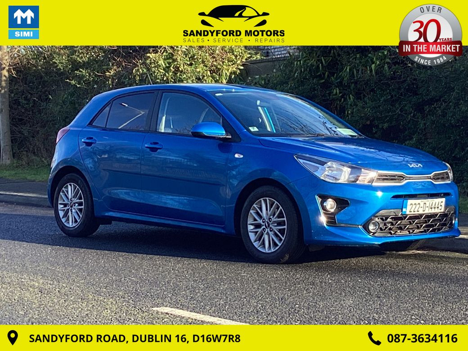 2022 Kia Rio PE Petrol MY2021 5DR €14,950