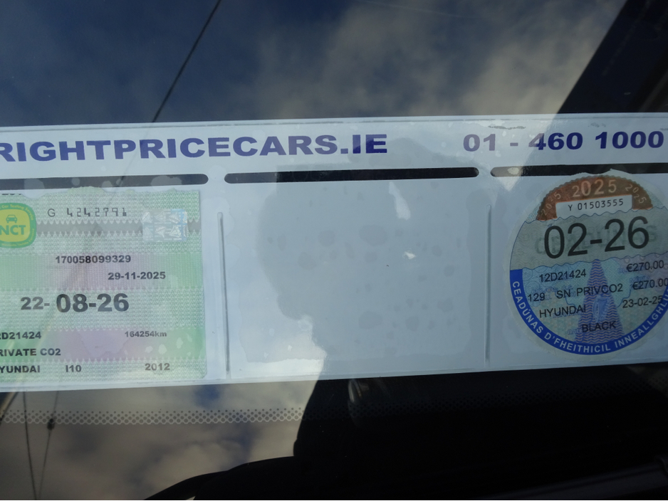 2012 Hyundai i10 AUTOMATIC 5 DOOR 1.2 PETROL KEY 104 €5,950