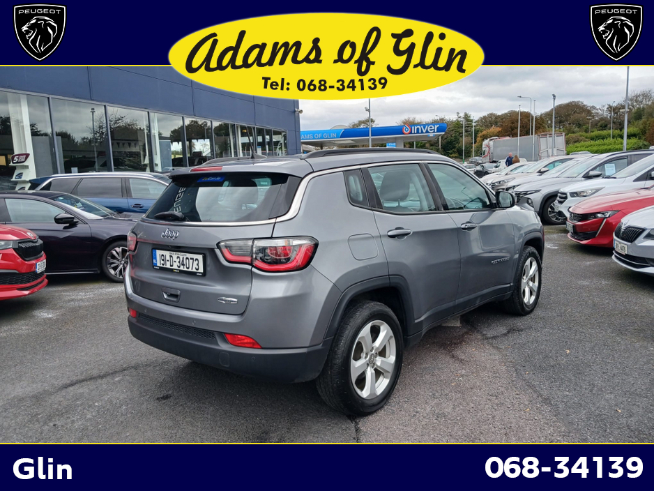 2019 Jeep Compass 1.6 MJET 120HP LOGITUD LONGITUDE 5DR €14,950
