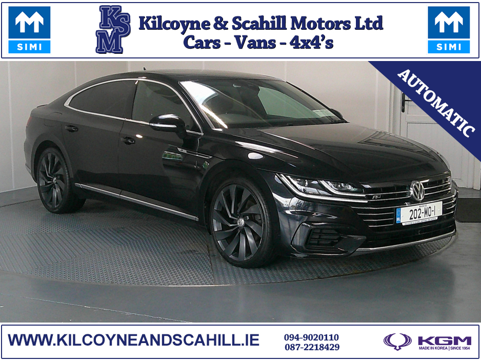 2020 Volkswagen Arteon 2.0 TDI R-LINE D7F 150HP AUTO5DR AU €29,950