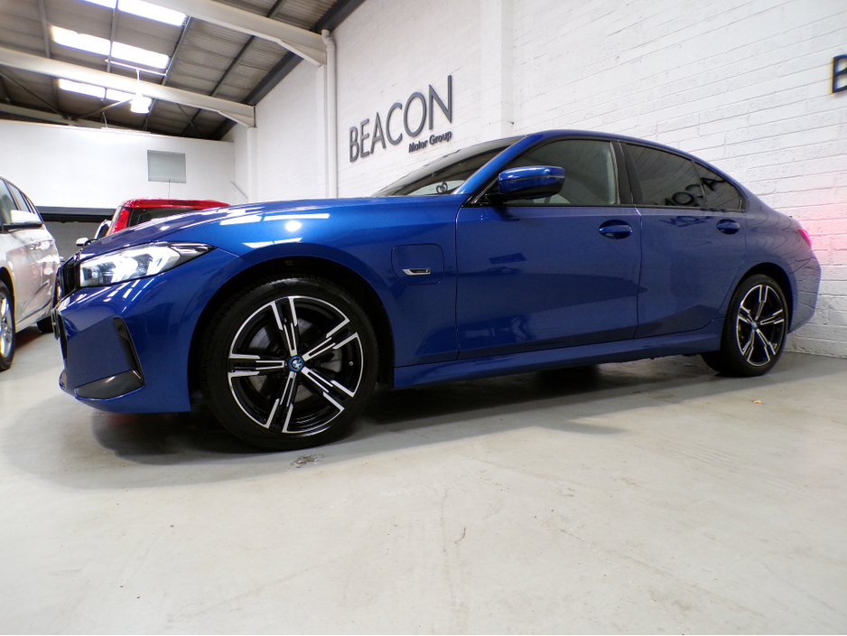 2023 BMW 3 Series 2023*M-SPORT BMW 330E LCI PACK*PLUG-IN HYBRID*M-SPORT EDITION*AMAZING ON FUEL,POWER AND A VERY COMFORTABLE DRIVE*FULL LEATHER  ELECTRIC HEATED SEATS*M-SPORT ALLOY WHEELS*AUTO*LANE PROTECTION* €36,900