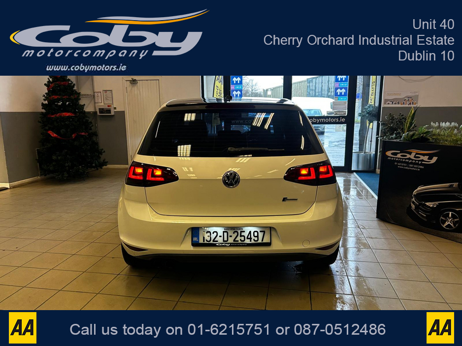 2013 Volkswagen Golf 1.4 5DR AUTO. NCT & Tax, Full Leather, Pan Roof, Cruise Control, Android Auto, MFSW, Reverse Cam, Alloy Wheels, Full Electrics, Parking Sensors, Paddle Shift, Dual Climate Control, Folding seats &more €11,950