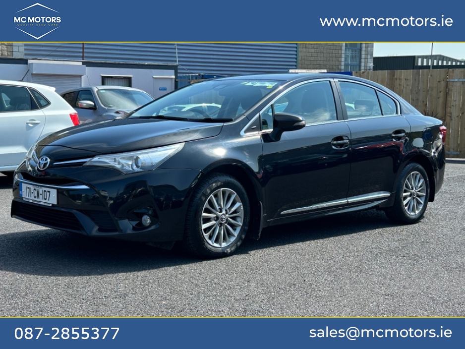 2017 Toyota Avensis FREE 12 MONTH WARRANTY + NCT + TAX €8,950