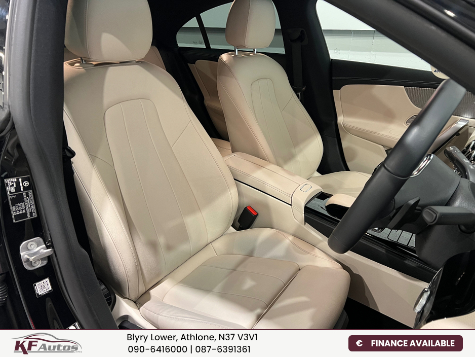 2023 Mercedes-Benz CLA Class Coupe 200d 150bhp 4dr Auto - 231 Reg €37,995