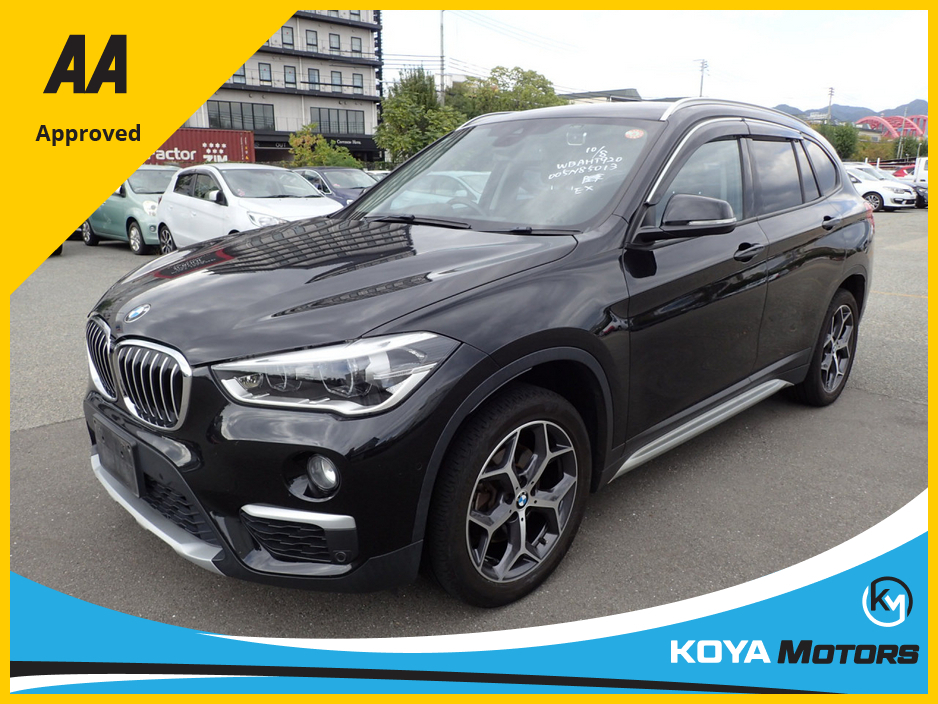 2019 BMW X1 2.0 DIESEL 18D XDRIVE SPORT PLUS AWD AUTOMATIC // HEAD-UP DISPLAY // BLACK SAPPHIRE METALLIC // FULL ELECTRIC HEATED LEATHER // PRO WIDE SCREEN SATNAV // UPGRADED SPORT ALLOYS // STUNNING JEEP €25,950
