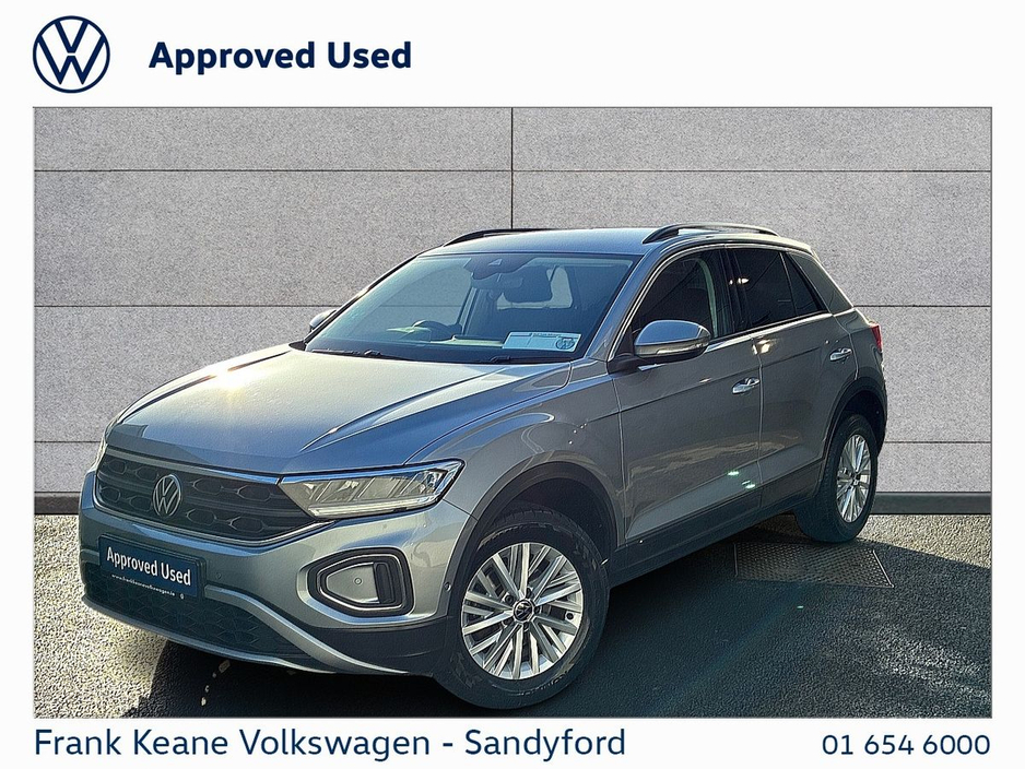 2022 Volkswagen T-Roc *Life* 1.0 TSI 110HP Manual @Frank Keane Volkswagen South Dublin €25,495