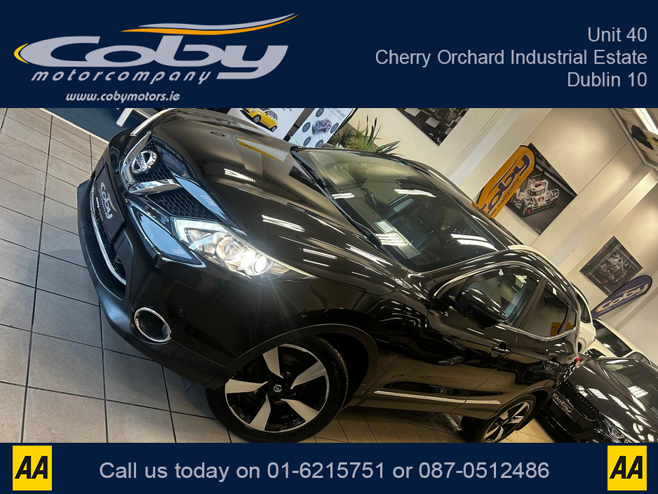 2017 Nissan Qashqai 1.5 Top Spec SV PREMIUM '17 5DR. NCT,Full Leather, Alloy Wheels, MFSW, Full Electrics, Reverse Cam,Parking Sensors, Cruise Control, Dual Climate Control, Sat Nav, Heated Seats, Luggage Cover and m €15,950